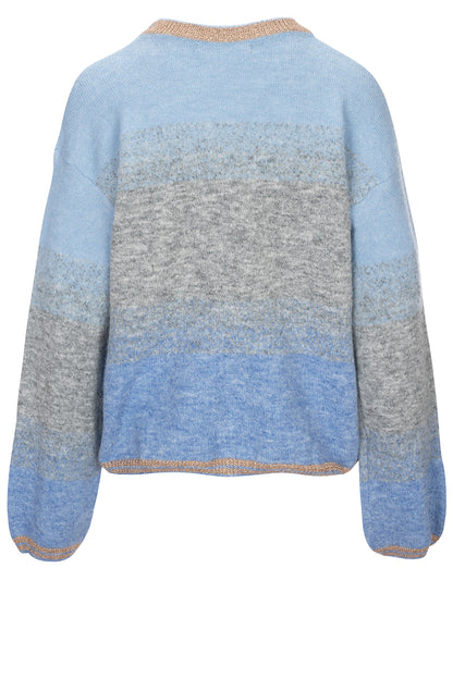 LUXZUZ // ONE TWO Aurica Knit Knit 505 Sky blue