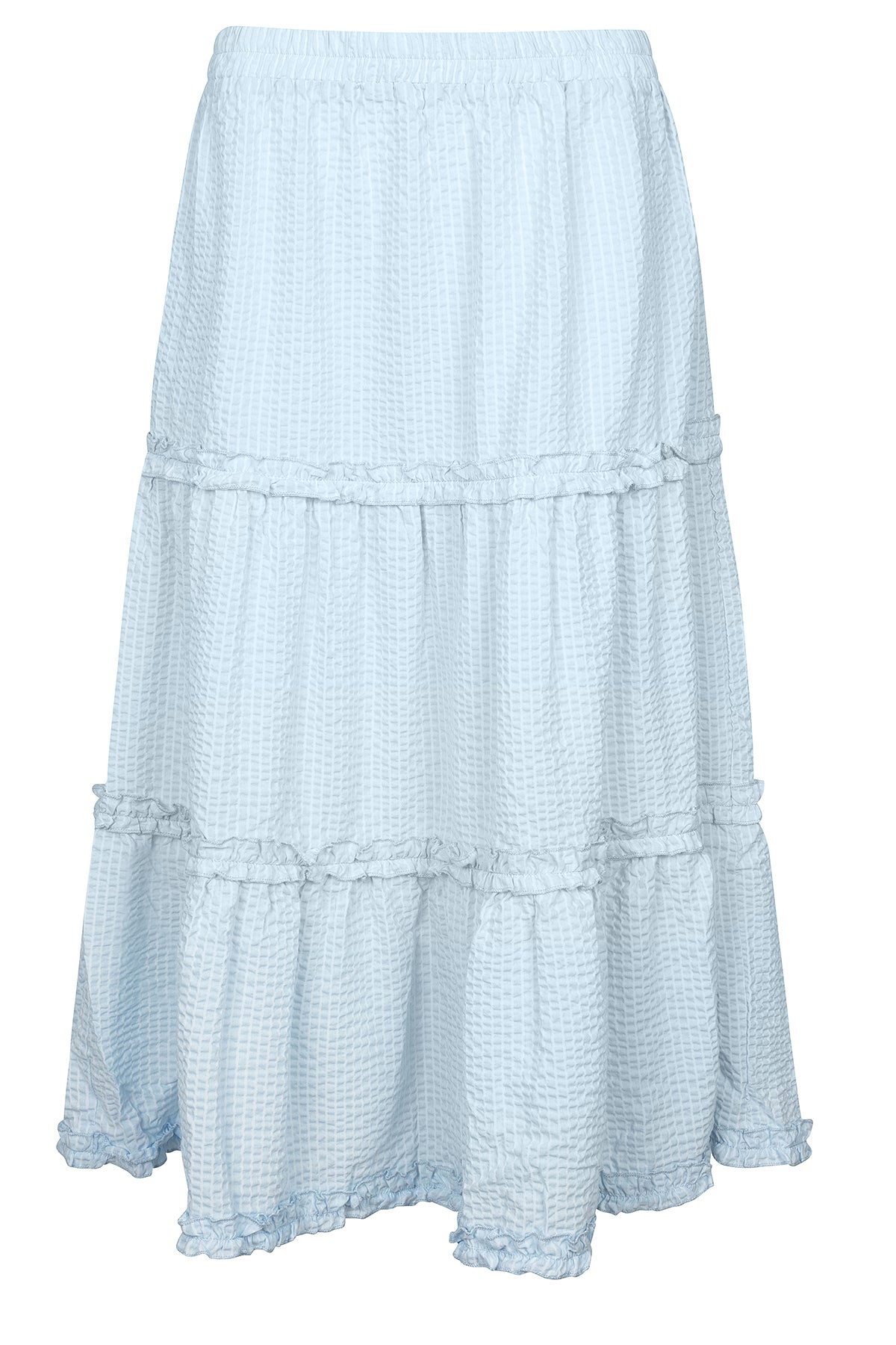 LUXZUZ // ONE TWO Babano Skirt Skirt 510 Chambray Blue