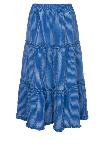 LUXZUZ // ONE TWO Babano Skirt Skirt 556 Palace Blue