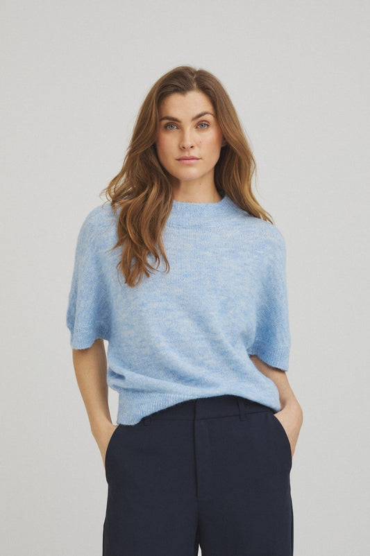 LUXZUZ // ONE TWO Batseba Knit Knit 586 Forever Blue