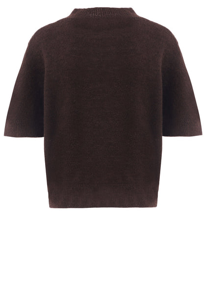 LUXZUZ // ONE TWO Batseba Knit Knit 795 Coffee Bean