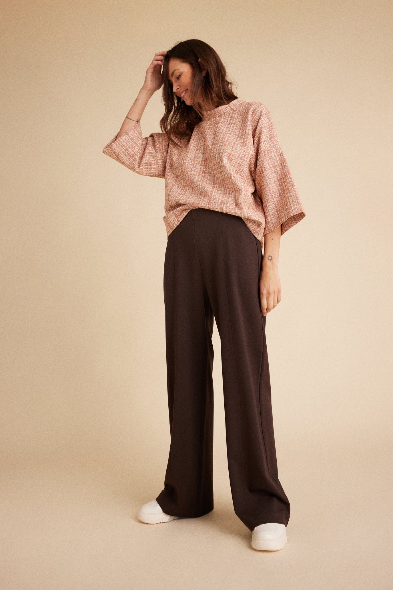 LUXZUZ // ONE TWO Beate Pant Pant 799 Choco Lux