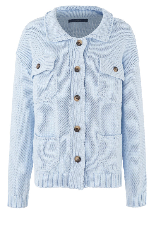 LUXZUZ // ONE TWO Beatriz Knit Knit 501 Cerulean Blue