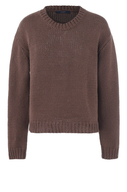 LUXZUZ // ONE TWO Begitta Knit Knit 795 Coffee Bean