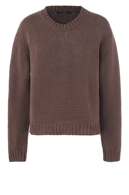 LUXZUZ // ONE TWO Begitta Knit Knit 795 Coffee Bean