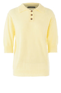 Benedicta Knit - Pastel Yellow