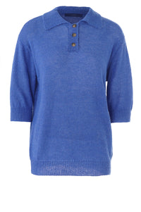 Benedicta Knit - Palace Blue