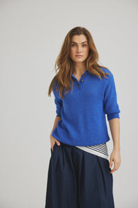 Benedicta Knit - Palace Blue