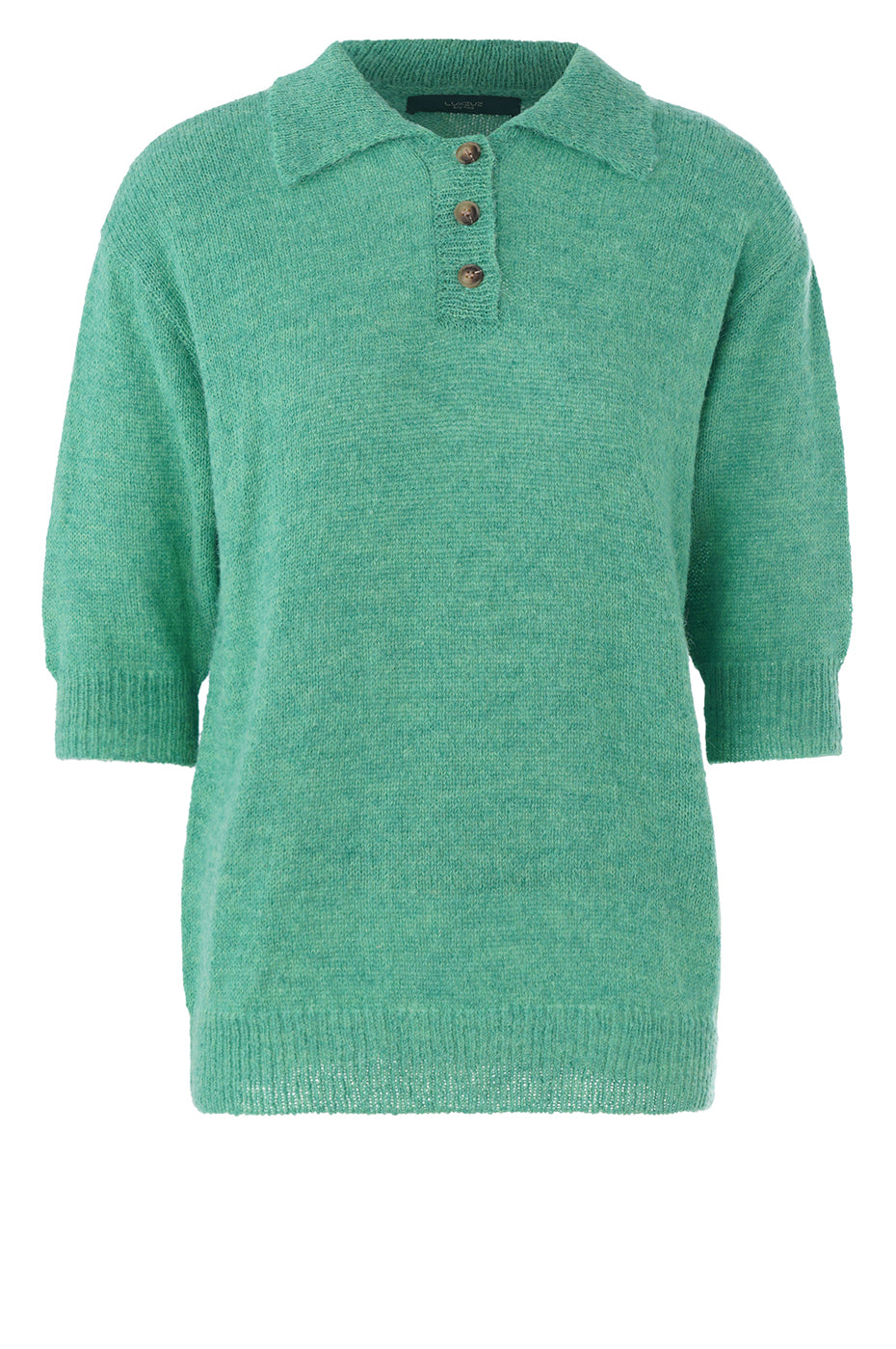 LUXZUZ // ONE TWO Benedicta Knit Knit 609 Ming Green