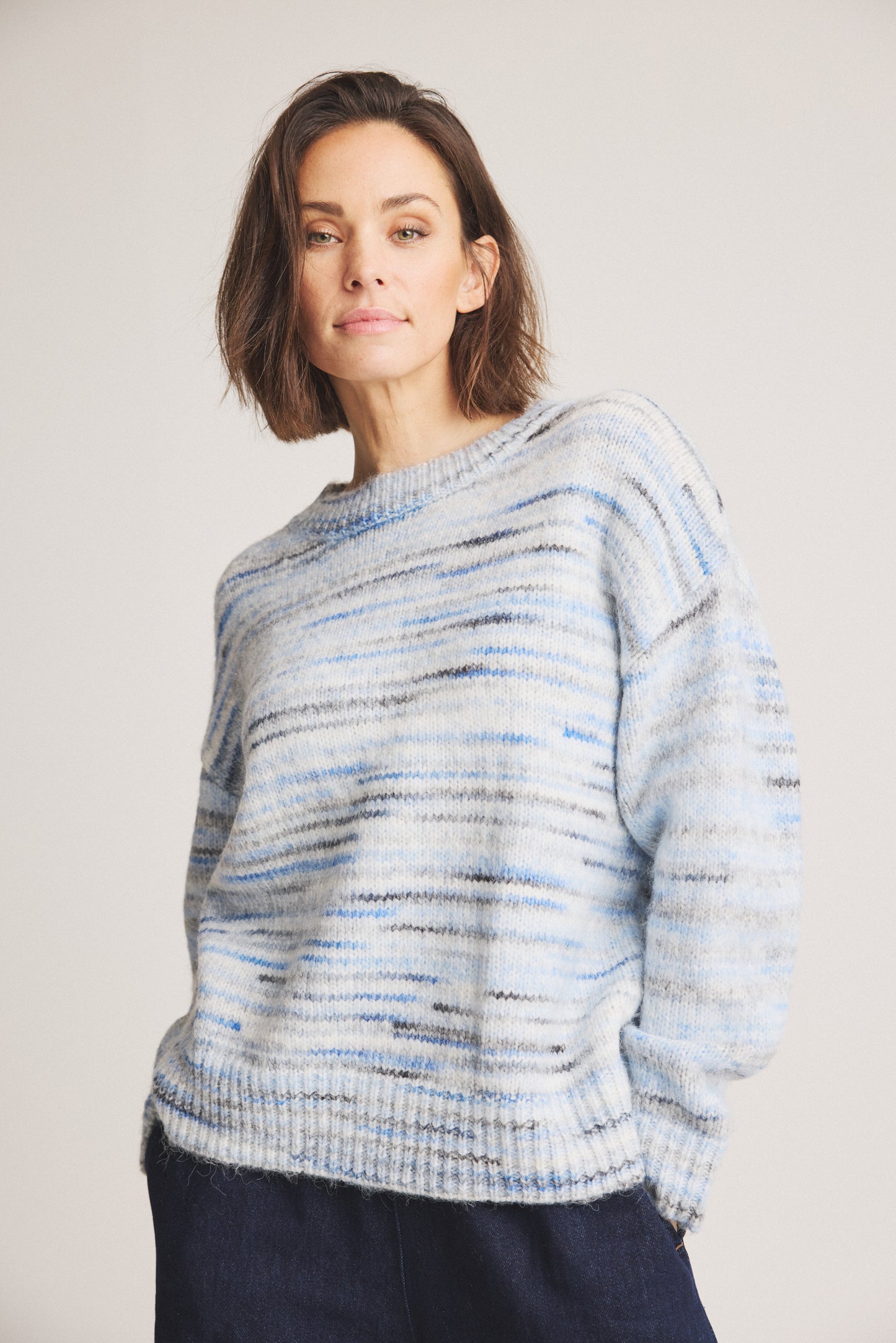 LUXZUZ // ONE TWO Betri Knit Knit 505 Sky blue