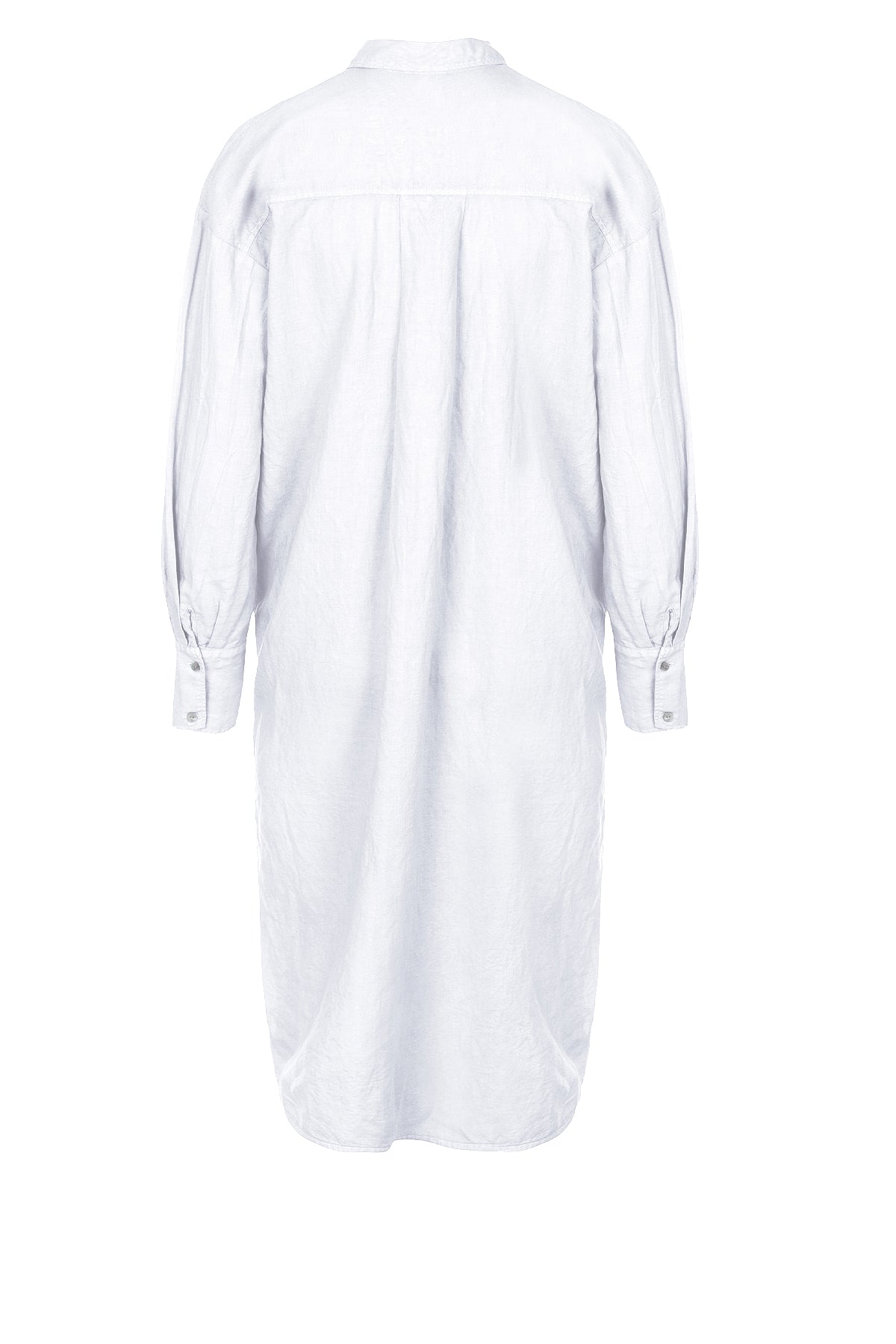 LUXZUZ // ONE TWO Binien Long Shirt Dress 901 White