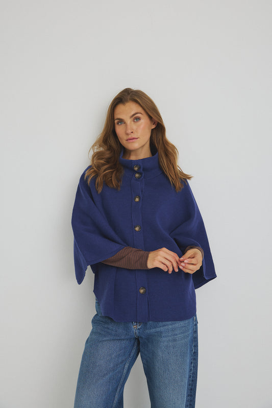 LUXZUZ // ONE TWO Birdie Knit Knit 575 Navy Blue