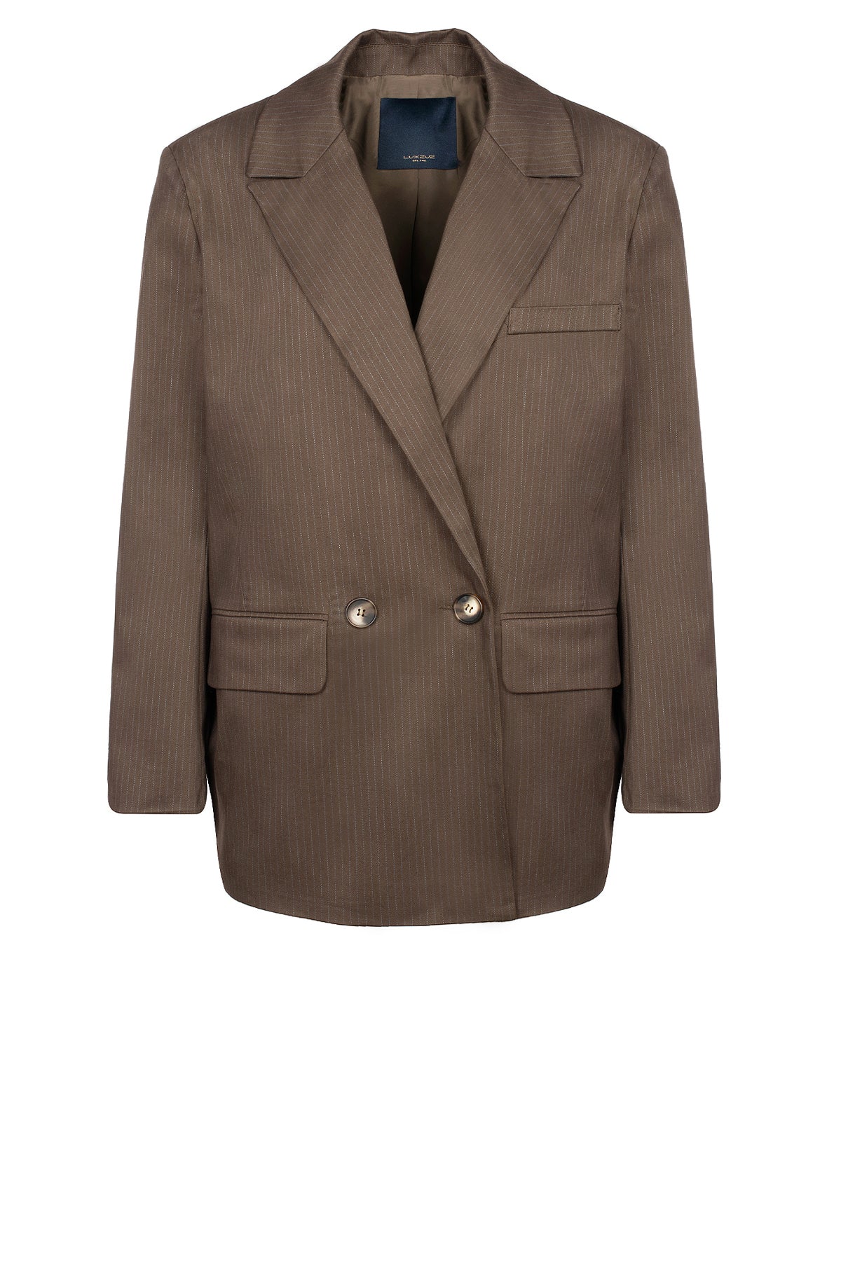 LUXZUZ // ONE TWO Boeline Jacket Jacket 699 Chocolate Brown