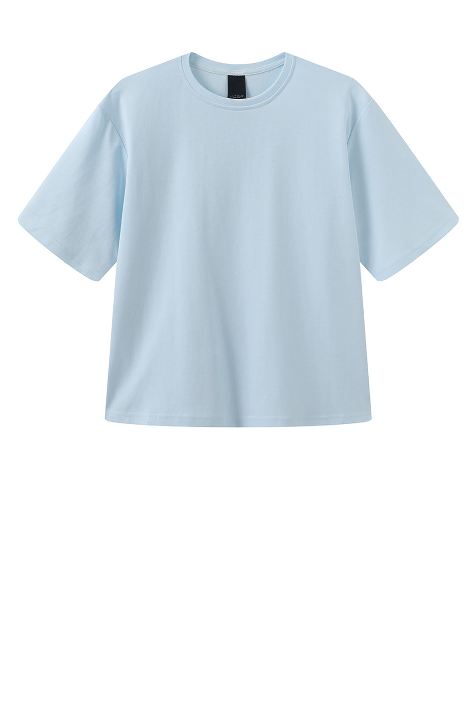 LUXZUZ // ONE TWO Boxy T-shirt T-Shirt 532 Ballad Blue