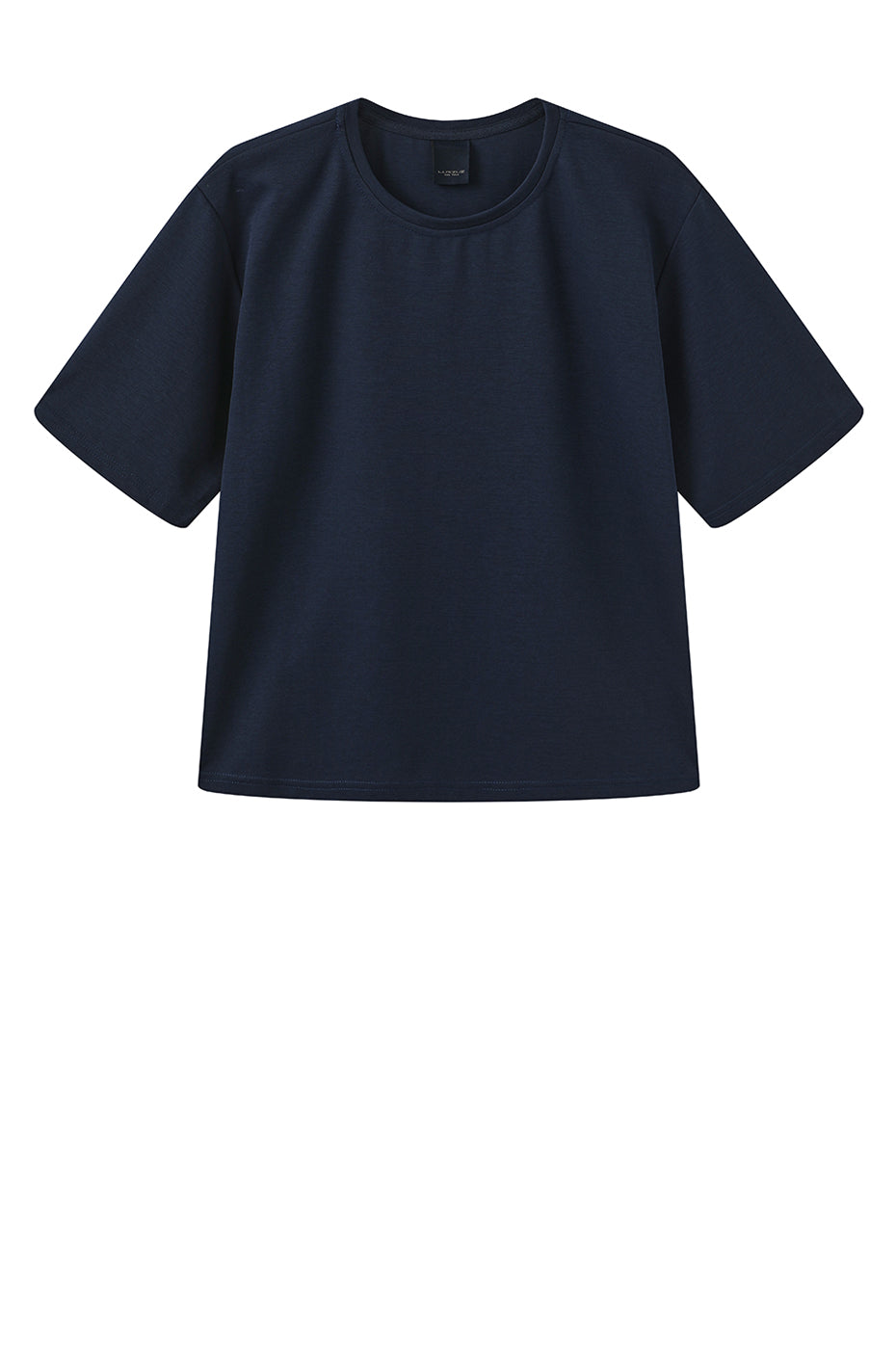 LUXZUZ // ONE TWO Boxy T-shirt T-Shirt 575 Navy Blue