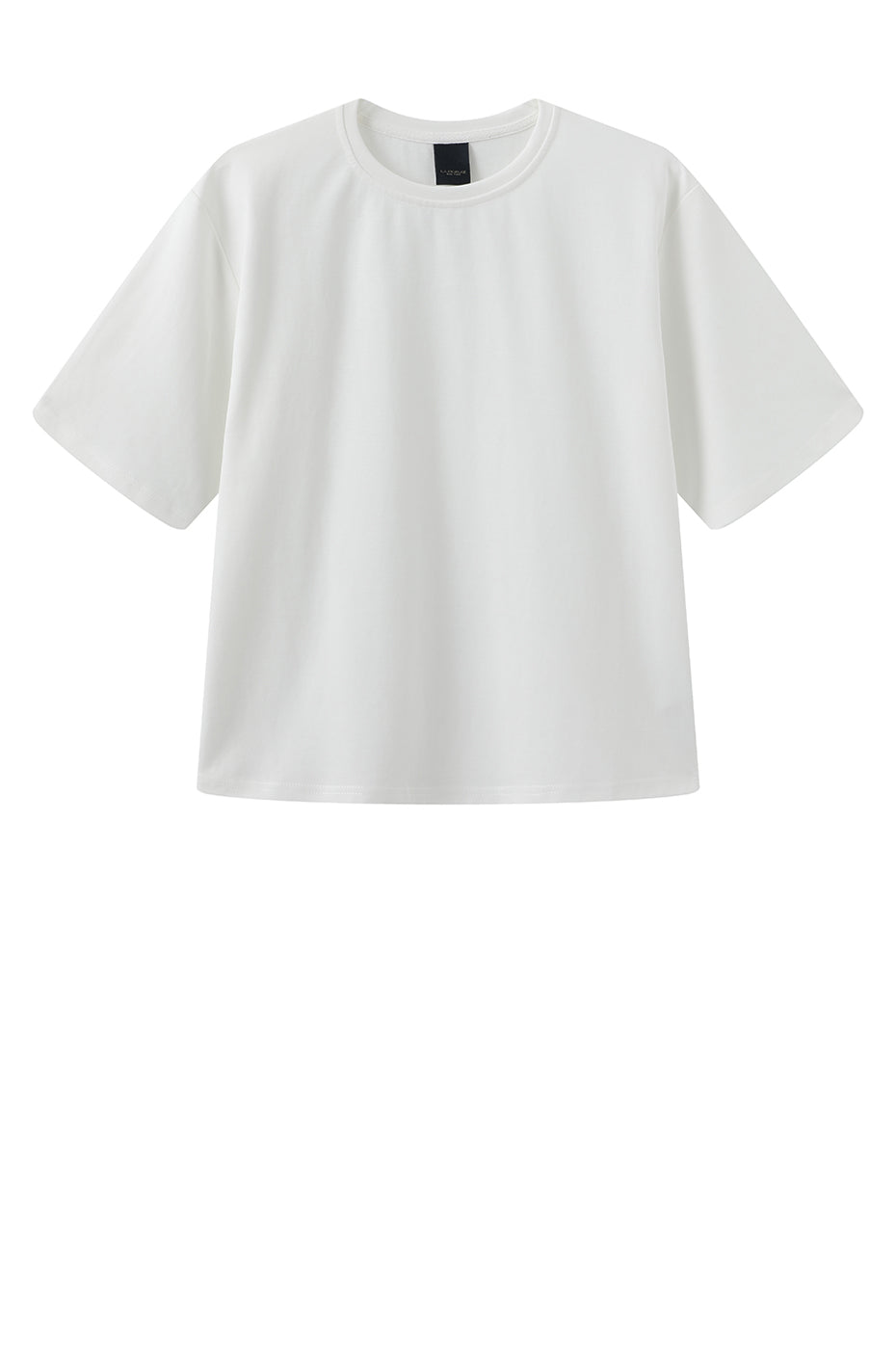 LUXZUZ // ONE TWO Boxy T-shirt T-Shirt 737 Cream