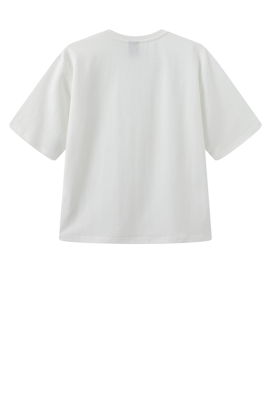 LUXZUZ // ONE TWO Boxy T-shirt T-Shirt 737 Cream