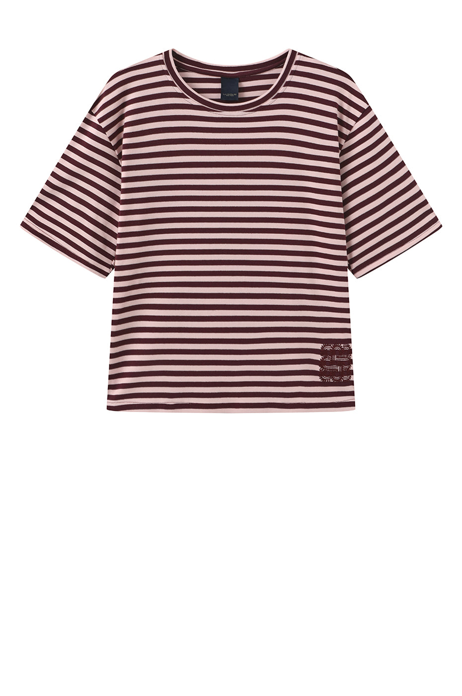 LUXZUZ // ONE TWO Boxy T-shirt T-Shirt 449 Winetasting