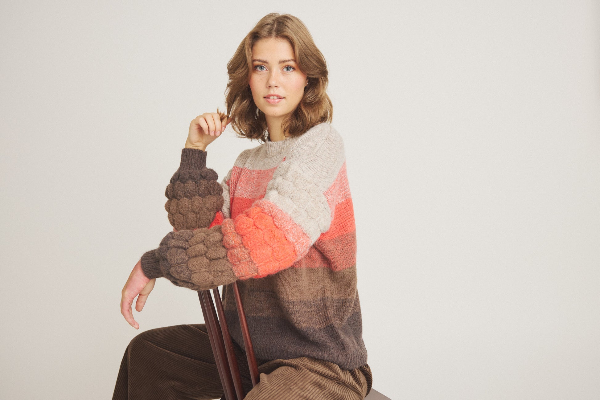 LUXZUZ // ONE TWO Camma Knit Knit 230 Emberglow