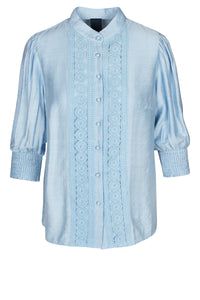 Cecillia Shirt - Chambray Blue