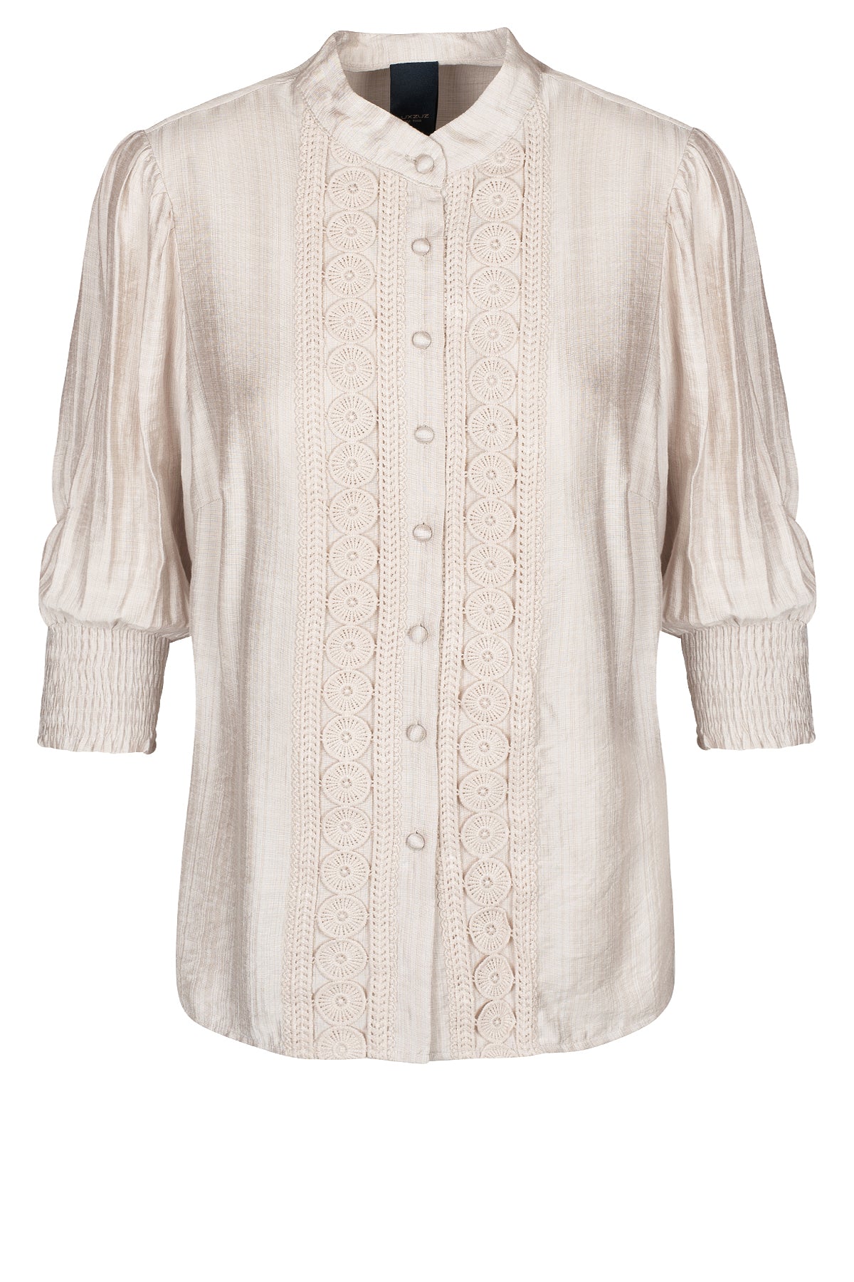 LUXZUZ // ONE TWO Cecillia Shirt Shirt 712 Sandshell
