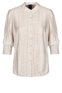 Cecillia Shirt - Sandshell