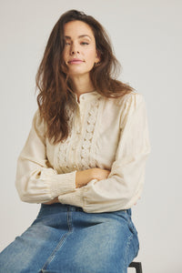 Cecillia Shirt - Buttercream