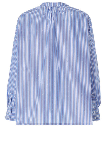 LUXZUZ // ONE TWO Christin Shirt Shirt 585 Blue Bonnet