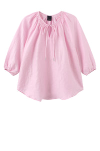 Cicilian Blouse - Pink Lady