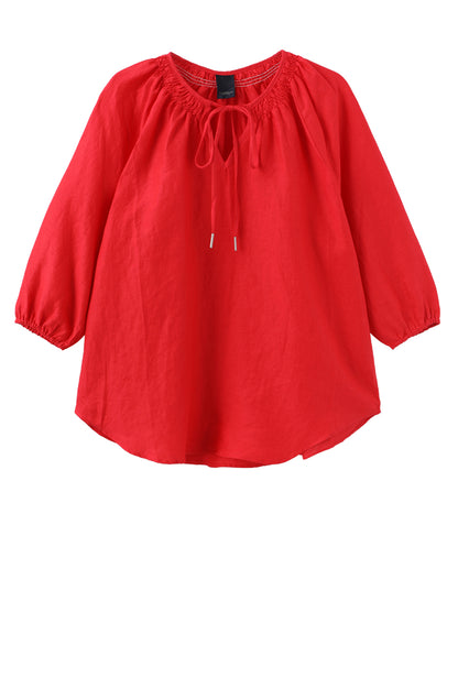 LUXZUZ // ONE TWO Cicilian Blouse Blouse 349 Flame Scarlet