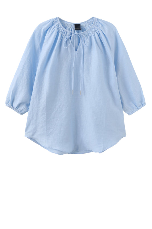 LUXZUZ // ONE TWO Cicilian Blouse Blouse 501 Cerulean Blue