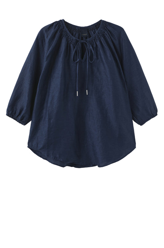 LUXZUZ // ONE TWO Cicilian Blouse Blouse 575 Navy Blue