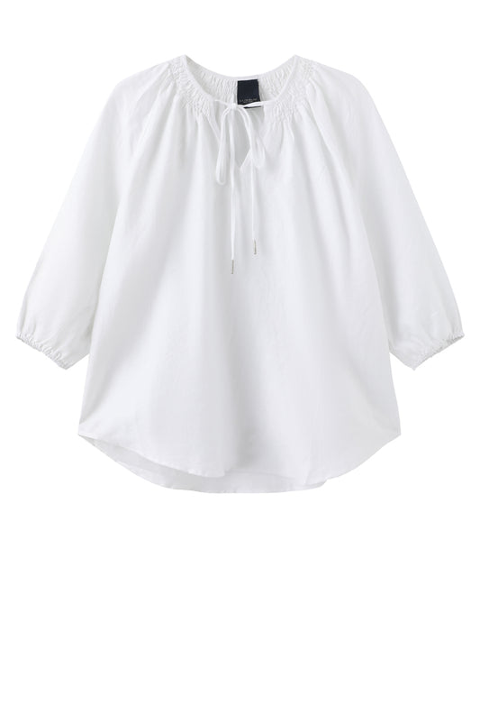 LUXZUZ // ONE TWO Cicilian Blouse Blouse 901 White