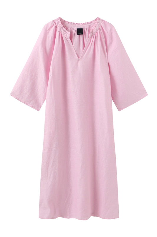 LUXZUZ // ONE TWO Cicilu Dress Dress 322 Pink Lady