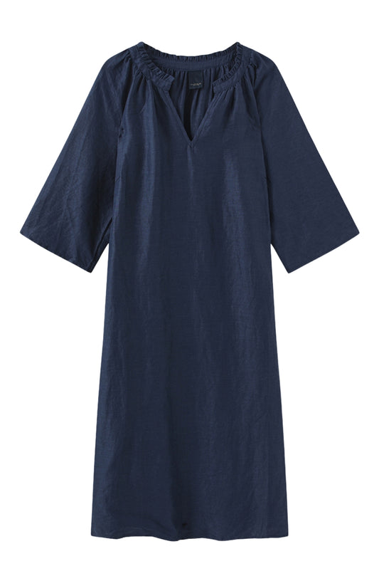 LUXZUZ // ONE TWO Cicilu Dress Dress 575 Navy Blue
