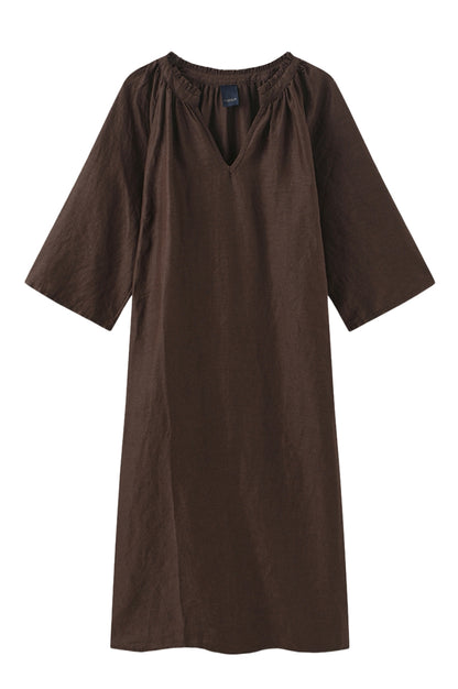 LUXZUZ // ONE TWO Cicilu Dress Dress 799 Choco Lux