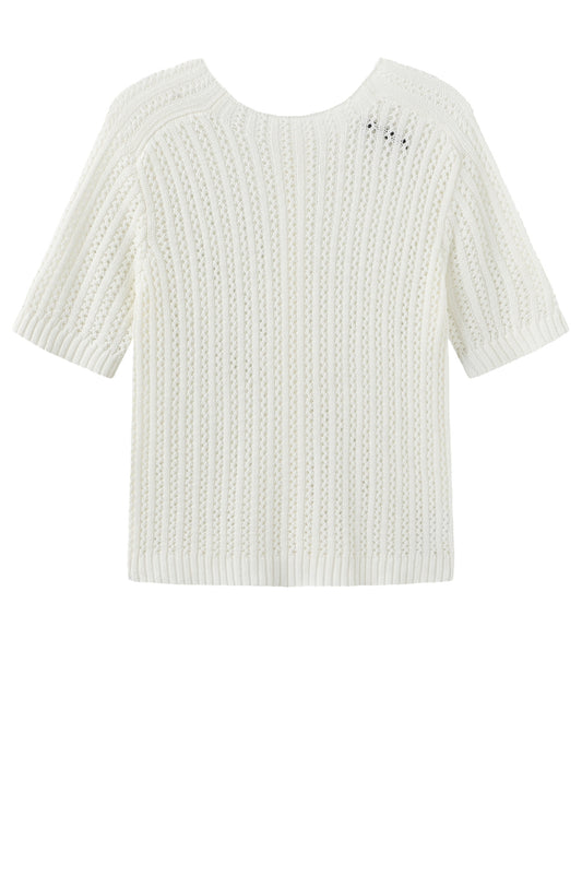 LUXZUZ // ONE TWO Corina Knit Knit 737 Cream