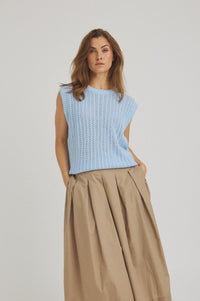 Corinn Knit - Cerulean Blue