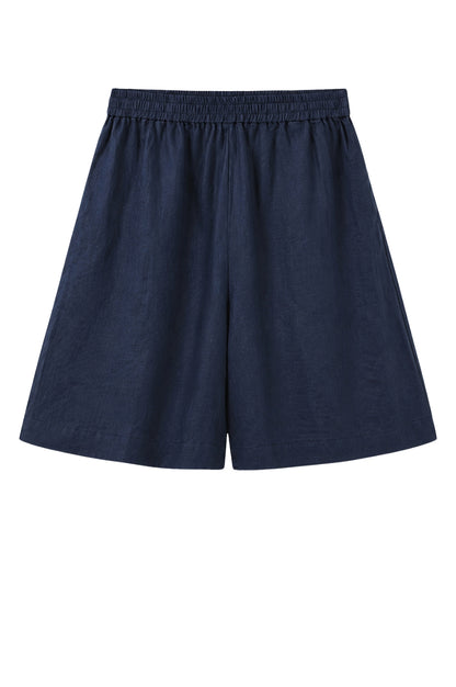 LUXZUZ // ONE TWO Eiluu Shorts Shorts 575 Navy Blue