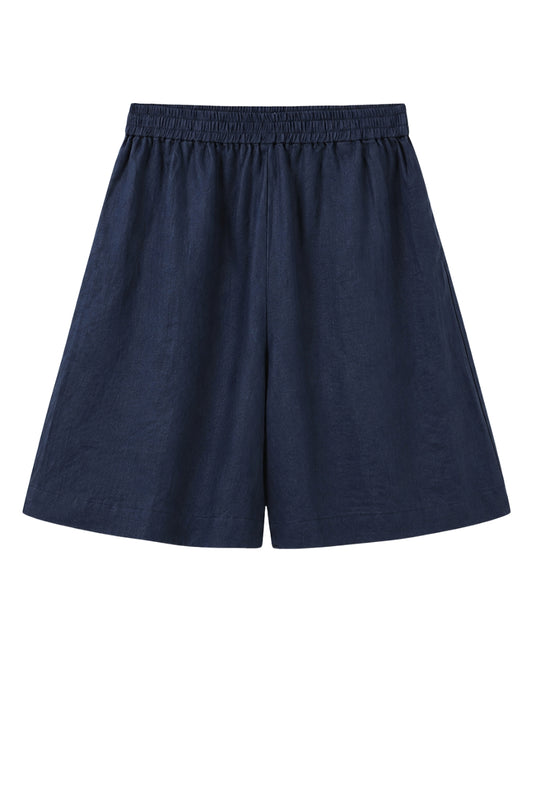 LUXZUZ // ONE TWO Eiluu Shorts Shorts 575 Navy Blue