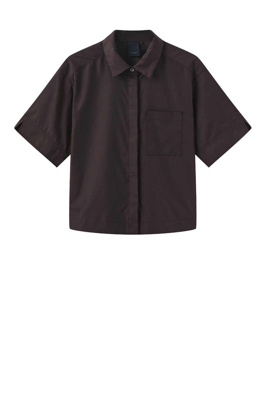 LUXZUZ // ONE TWO Elene Shirt Shirt 793 Chocolate Plum