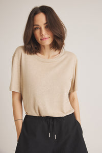 Essenti Linen T-Shirt - Linen