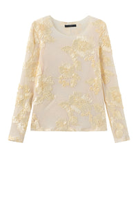 Florana T-Shirt - Pastel Yellow