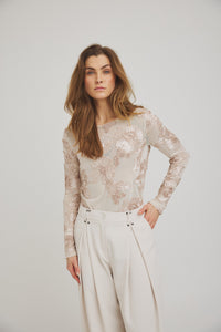 Florana T-Shirt - White Sand
