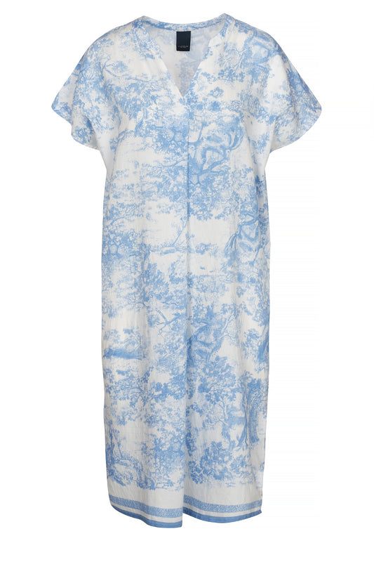 LUXZUZ // ONE TWO Georgo Drerss Dress 514 Cashmere Blue