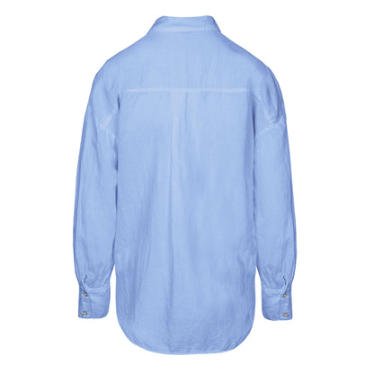 LUXZUZ // ONE TWO Gertantu Shirt Shirt 510 Chambray Blue