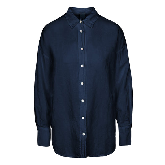 LUXZUZ // ONE TWO Gertantu Shirt Shirt 575 Navy