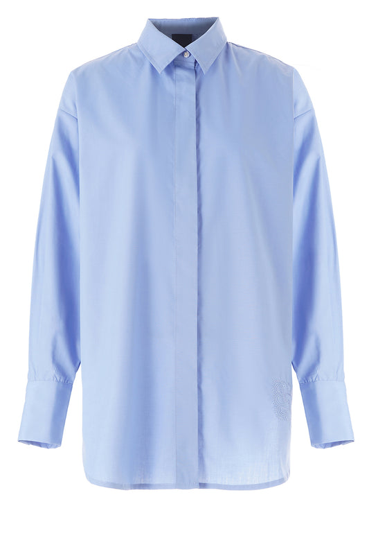 LUXZUZ // ONE TWO Gertanturo Shirt Shirt 539 Bell Air Blue