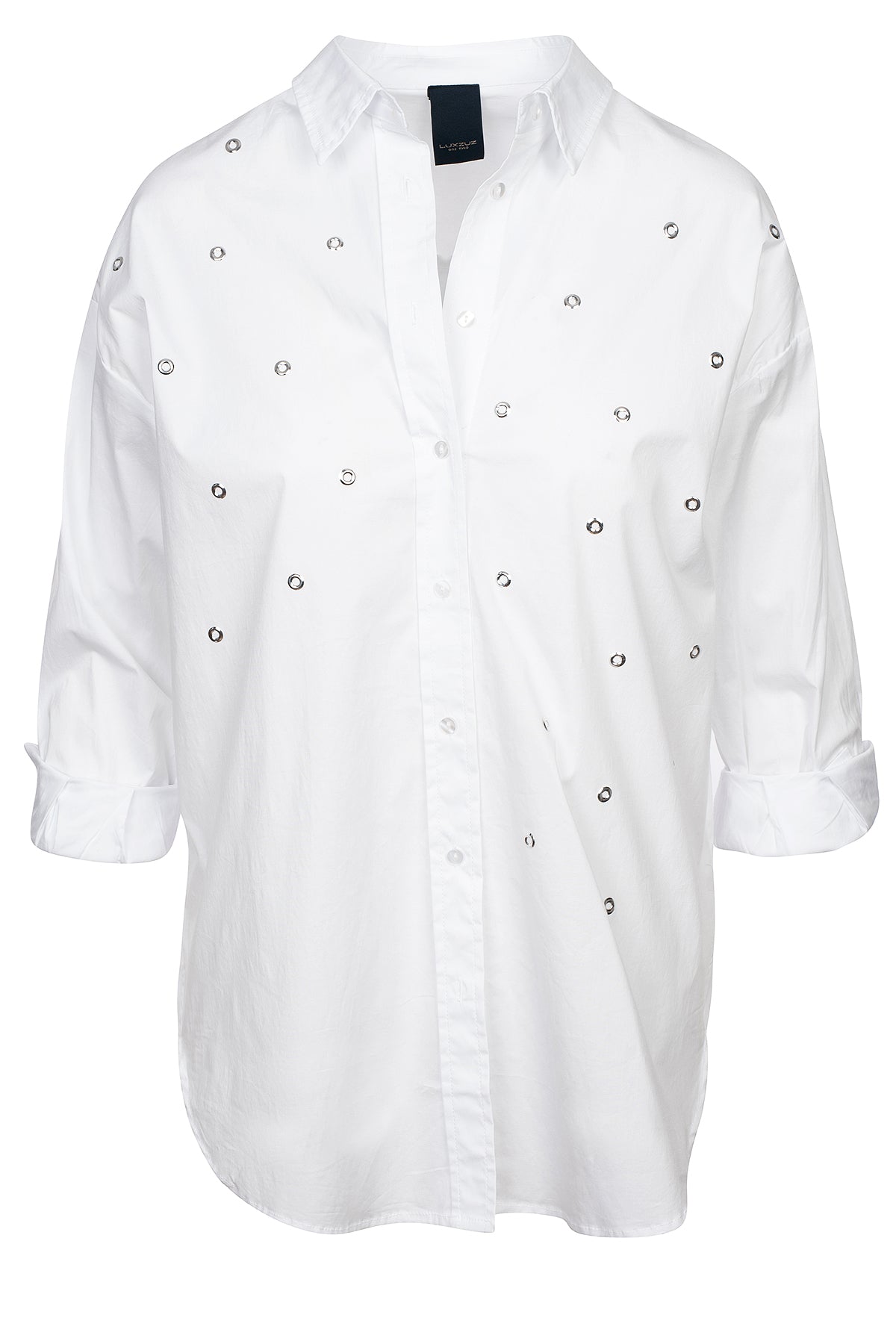 LUXZUZ // ONE TWO Gertastu Shirt Shirt 901 White