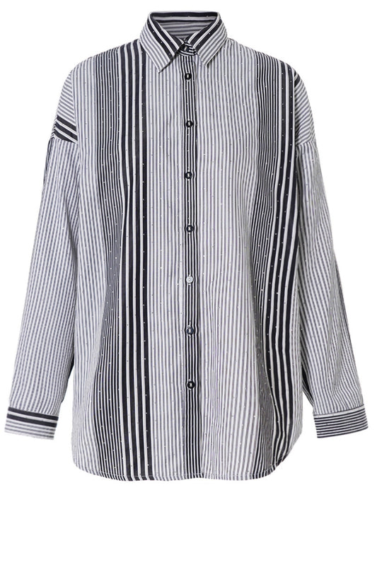 LUXZUZ // ONE TWO Gertia Shirt Shirt 888 Phantom